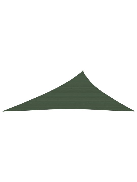 Stínící plachta 160 g/m² tmavě zelená 4 x 5 x 6,8 m HDPE