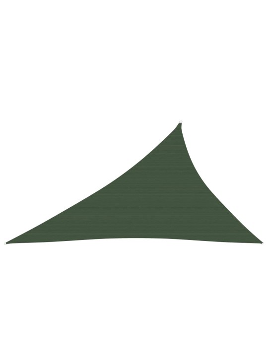 Stínící plachta 160 g/m² tmavě zelená 4 x 5 x 6,8 m HDPE