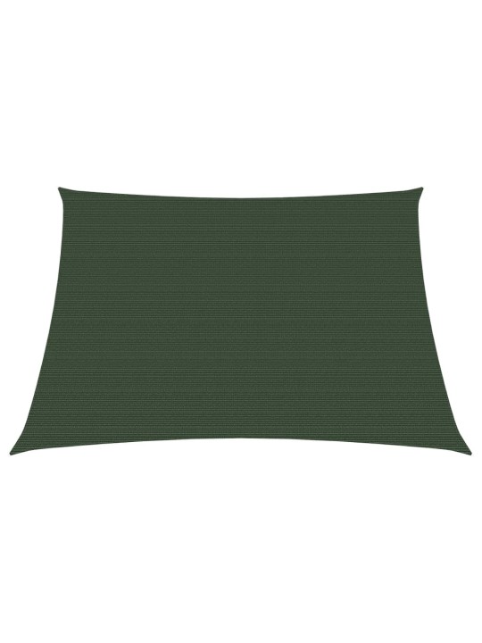 Plachta proti slunci 160 g/m² tmavě zelená 3/4 x 2 m HDPE