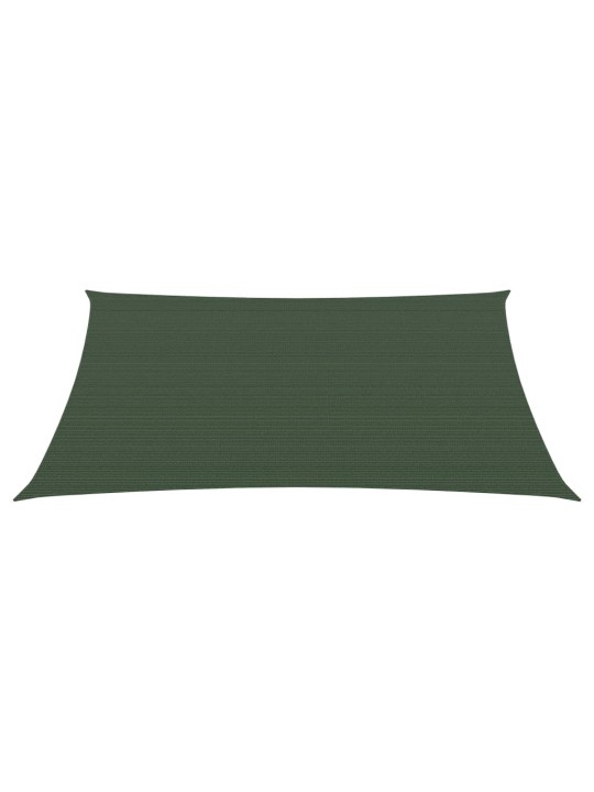 Plachta proti slunci 160 g/m² tmavě zelená 3/4 x 2 m HDPE