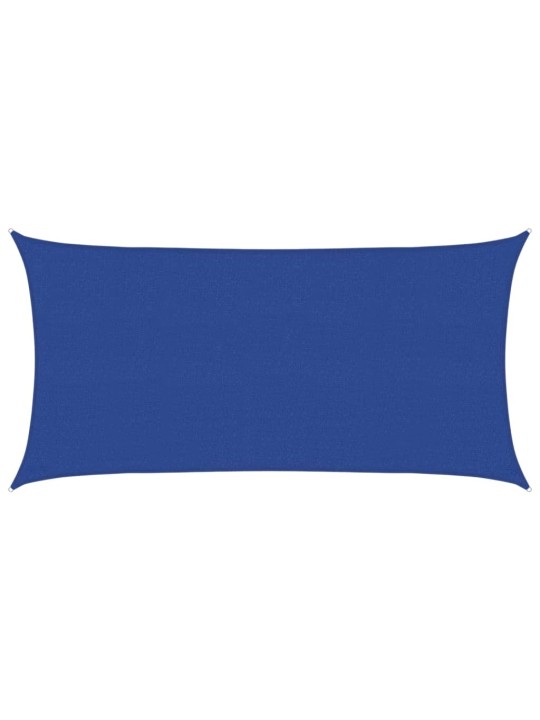 Stínící plachta 160 g/m² modrá 2 x 3,5 m HDPE