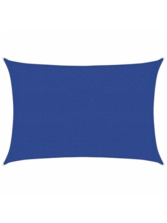 Stínící plachta 160 g/m² modrá 2,5 x 3,5 m hdpe