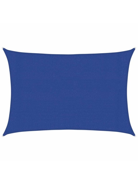 Plachta proti slunci 160 g/m² obdélník modrá 3 x 4,5 m hdpe