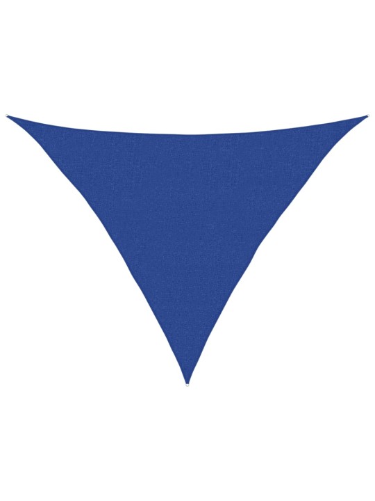 Stínící plachta 160 g/m² modrá 2,5 x 2,5 x 3,5 m hdpe