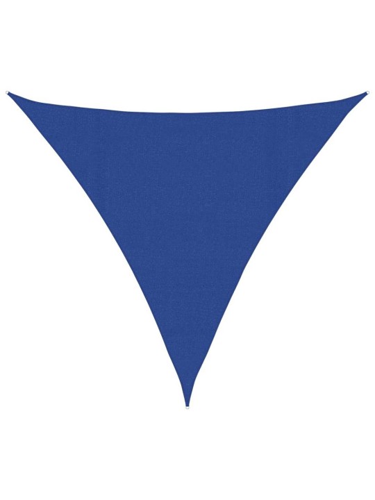 Stínicí plachta 160 g/m² trojúhelník modrá 4,5x4,5x4,5 m hdpe