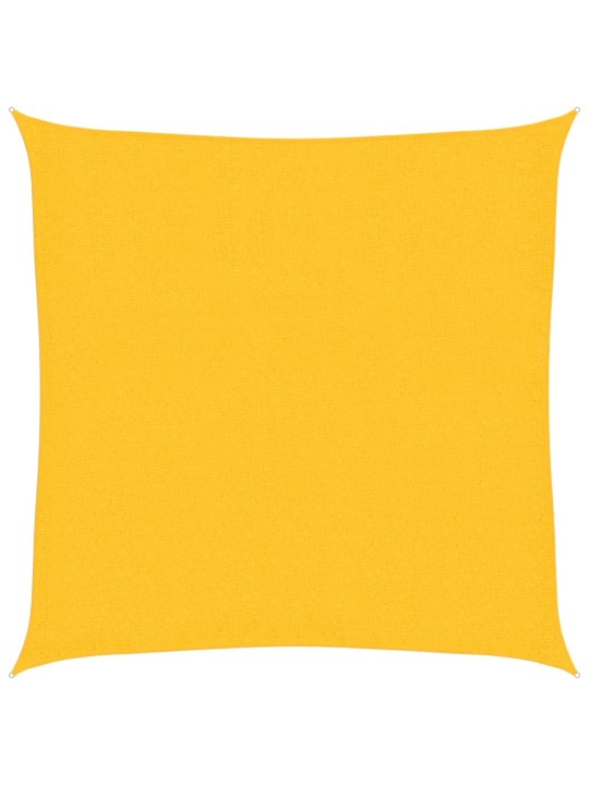 Stínící plachta 160 g/m² žlutá 2,5 x 2,5 m HDPE