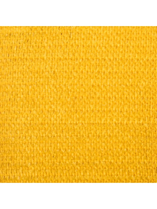 Stínící plachta 160 g/m² žlutá 2 x 5 m hdpe