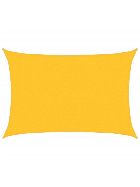 Plachta proti slunci 160 g/m² žlutá 3 x 4 m HDPE