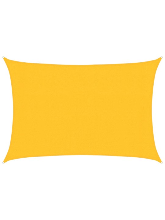 Stínící plachta 160 g/m² žlutá 3 x 4,5 m hdpe