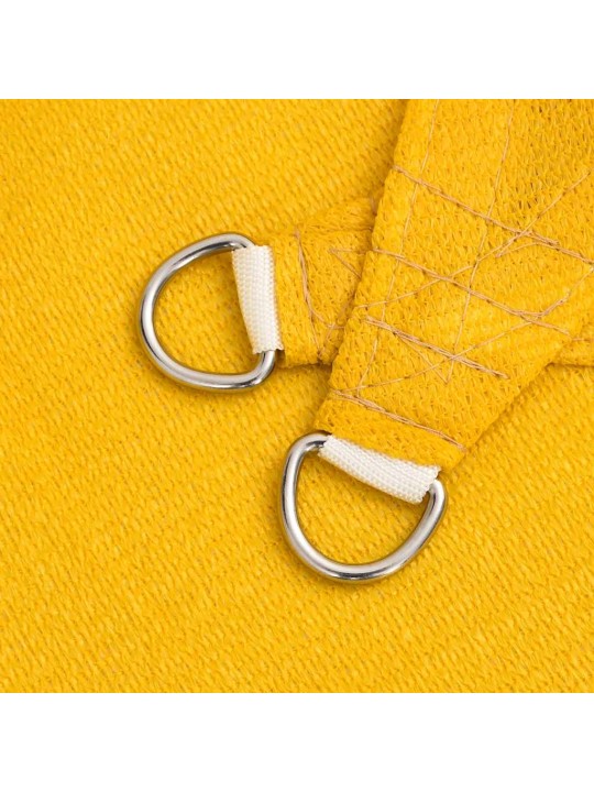 Plachta proti slunci 160 g/m² obdélník žlutá 5 x 6 m hdpe
