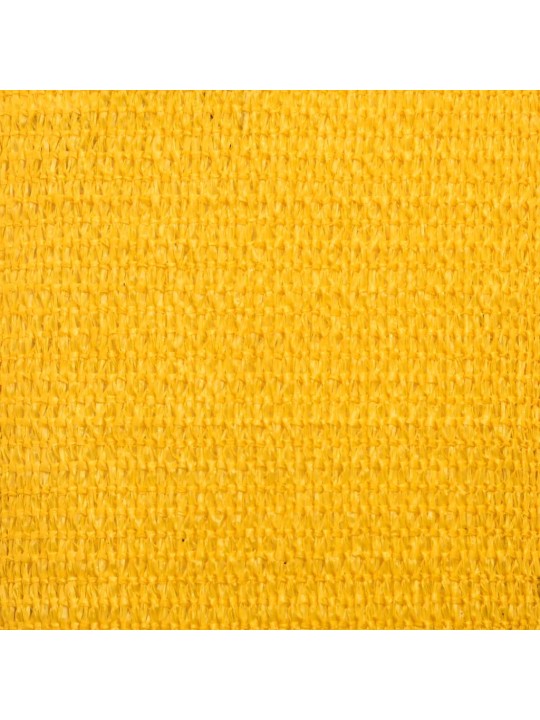 Plachta proti slunci 160 g/m² obdélník žlutá 5 x 7 m HDPE