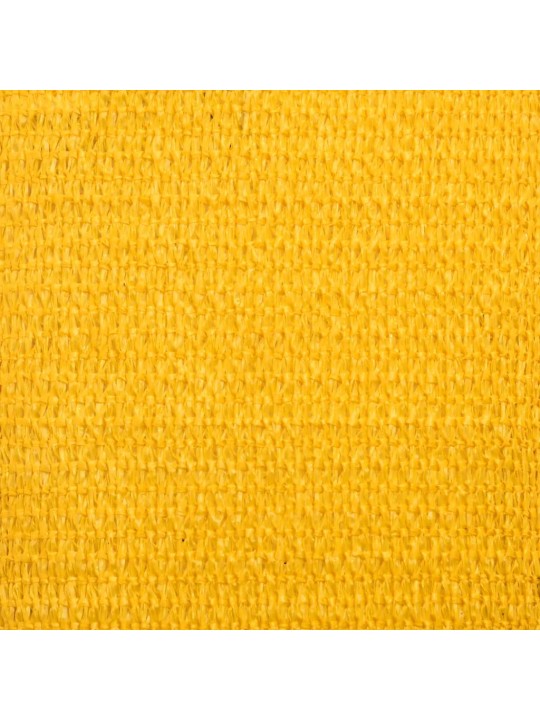 Plachta proti slunci 160 g/m² obdélník žlutá 6 x 7 m hdpe