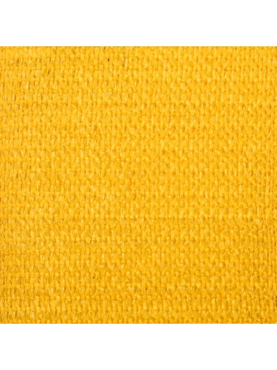 Stínicí plachta 160 g/m² lichoběžník žlutá 4/5 x 4 m hdpe
