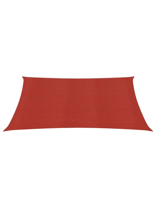 Stínící plachta 160 g/m² červená 4,5 x 4,5 m HDPE