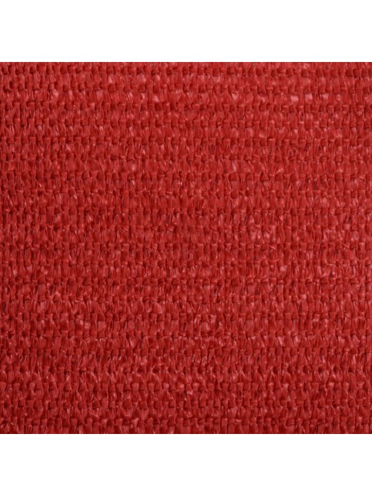 Stínící plachta 160 g/m² červená 2 x 2,5 m HDPE
