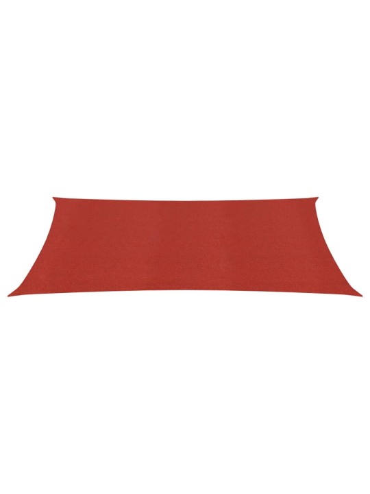 Stínící plachta 160 g/m² červená 2 x 4 m HDPE