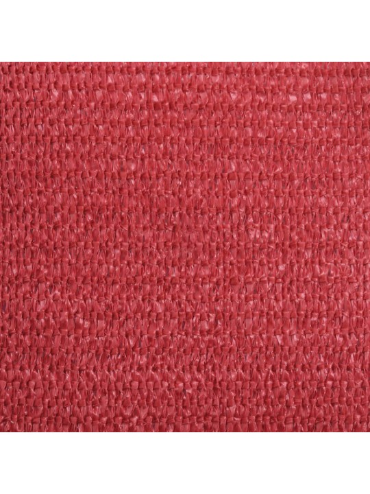 Plachta proti slunci 160 g/m² červená 3 x 4,5 m hdpe