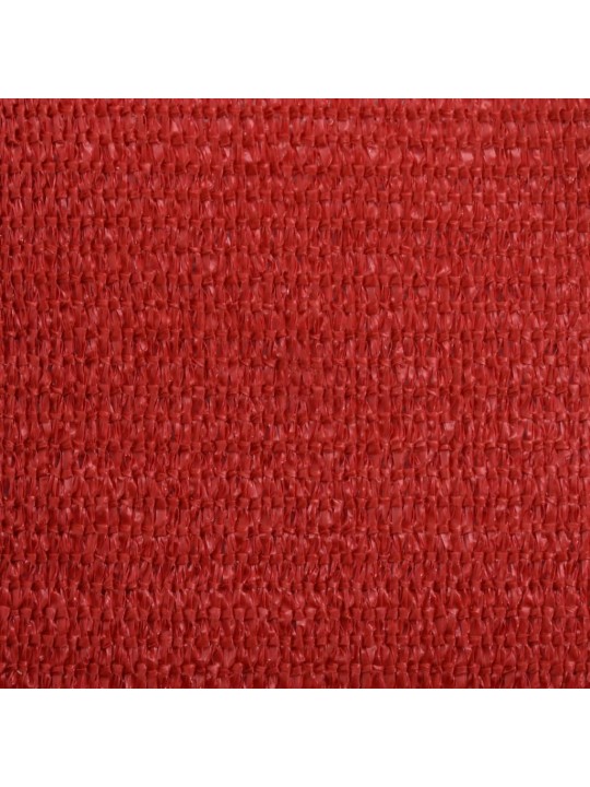 Stínící plachta 160 g/m² červená 4 x 5 m HDPE