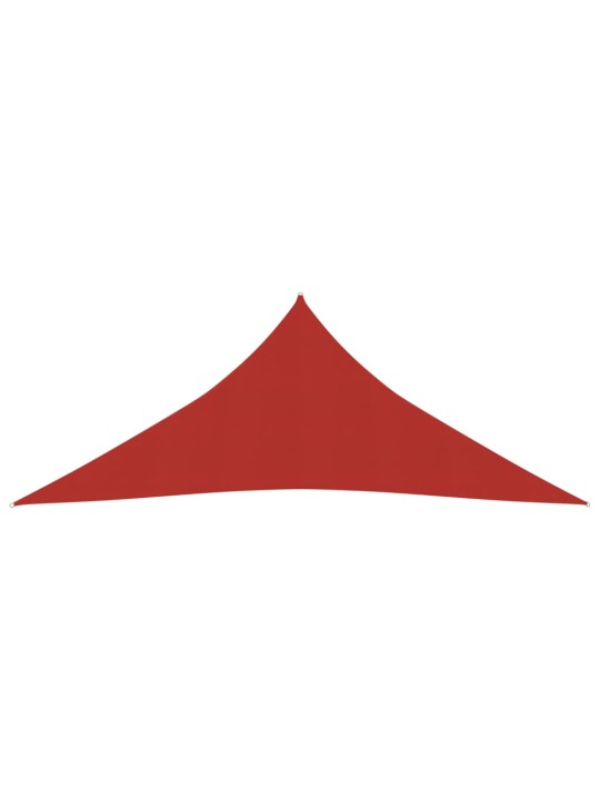 Stínící plachta 160 g/m² červená 5 x 6 x 6 m HDPE