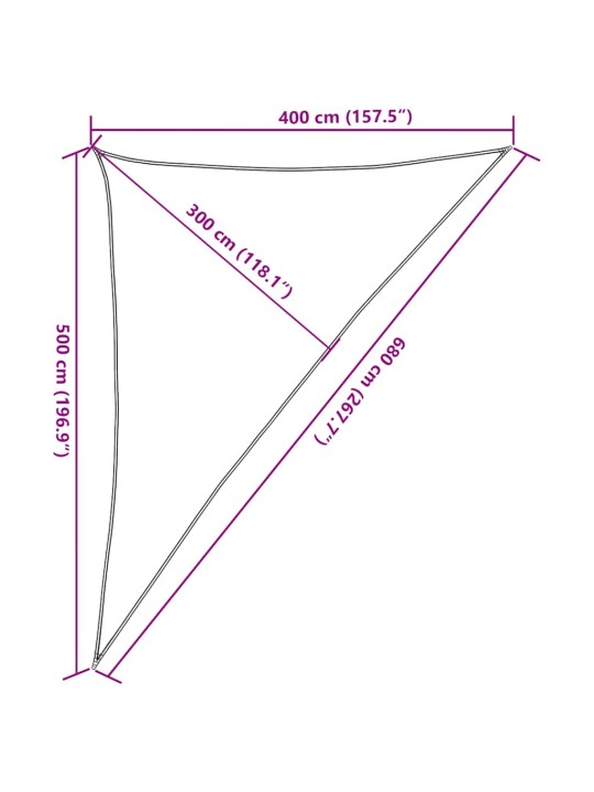 Plachta proti slunci 160 g/m² červená 4 x 5 x 6,8 m hdpe