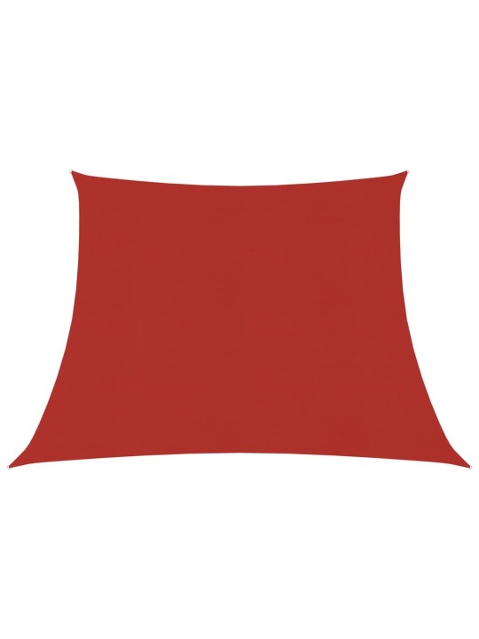 Stínící plachta 160 g/m² červená 3/4 x 2 m HDPE