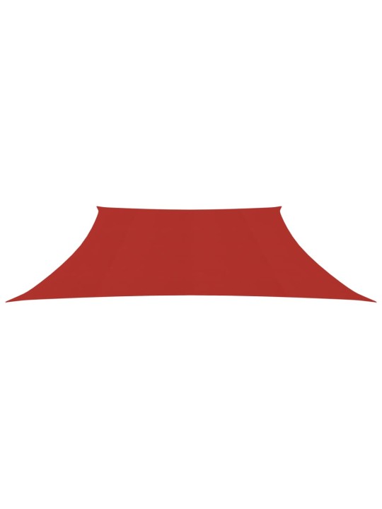 Stínící plachta 160 g/m² červená 3/4 x 3 m HDPE