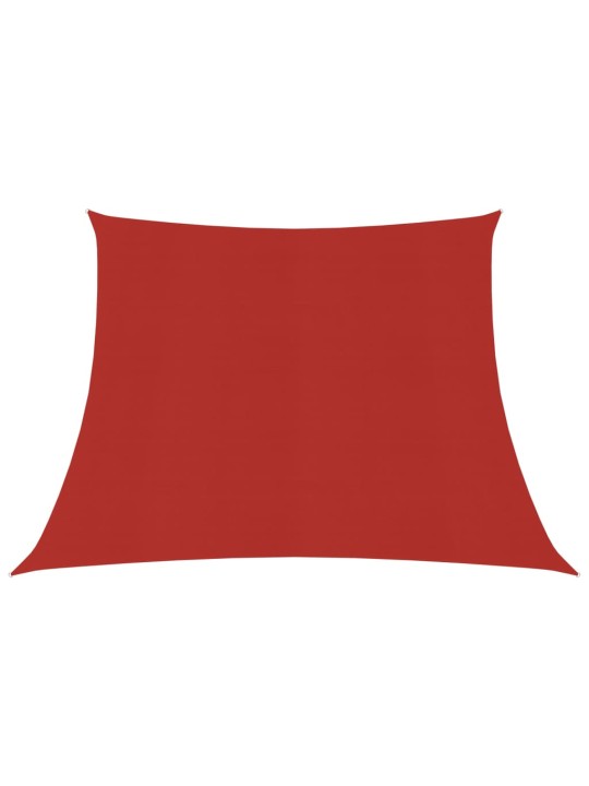 Stínící plachta 160 g/m² červená 4/5 x 3 m HDPE