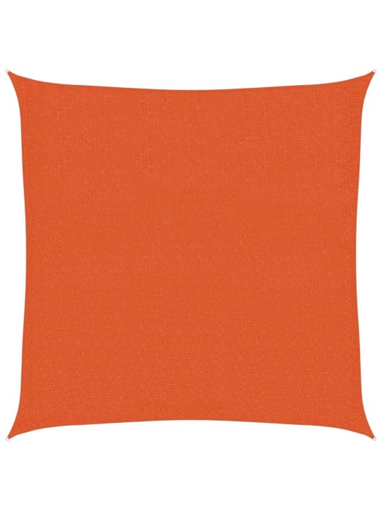 Stínící plachta 160 g/m² oranžová 2,5 x 2,5 m HDPE