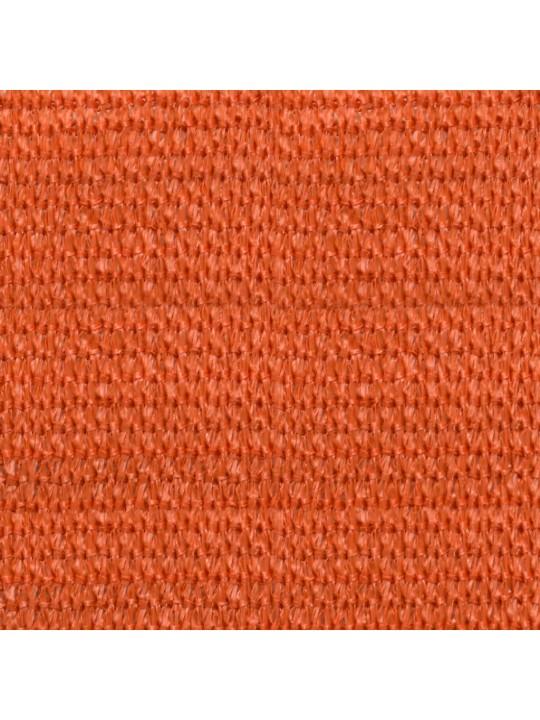 Stínící plachta 160 g/m² oranžová 2,5 x 2,5 m HDPE