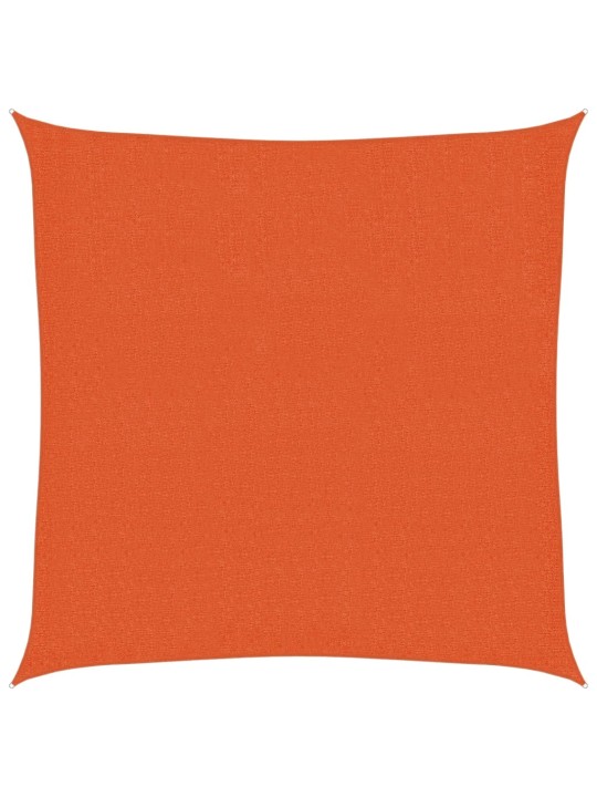 Stínící plachta 160 g/m² oranžová 3 x 3 m hdpe