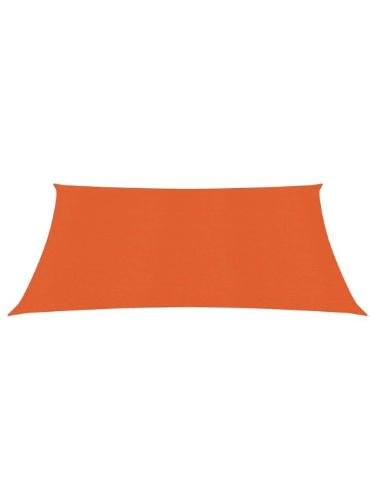 Stínící plachta 160 g/m² oranžová 3,6 x 3,6 m HDPE