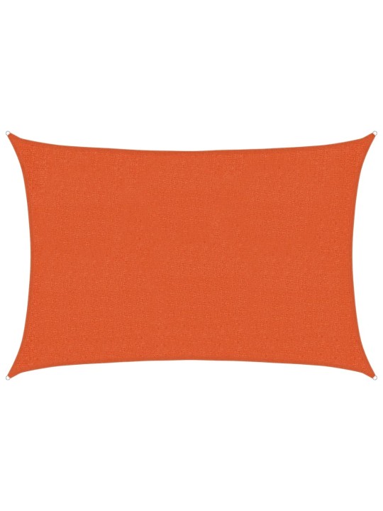 Stínící plachta 160 g/m² oranžová 2 x 3 m hdpe