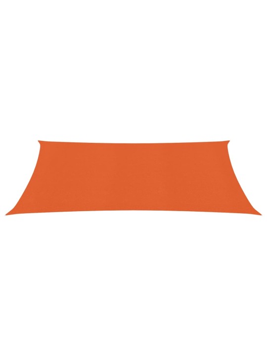 Stínící plachta 160 g/m² oranžová 2 x 4,5 m HDPE