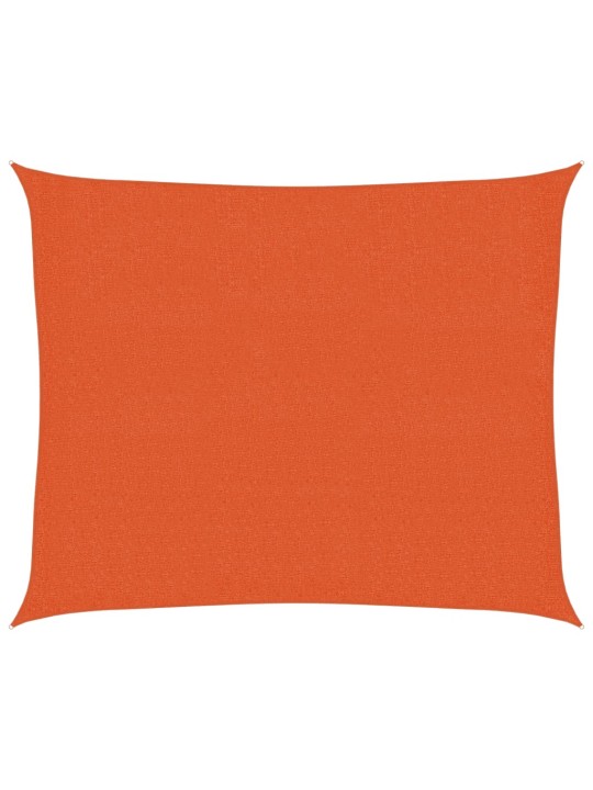 Stínící plachta 160 g/m² oranžová 2,5 x 3 m HDPE