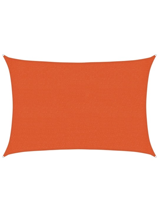 Stínící plachta 160 g/m² oranžová 2,5 x 3,5 m hdpe