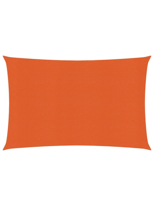 Stínící plachta 160 g/m² oranžová 2,5 x 4 m HDPE