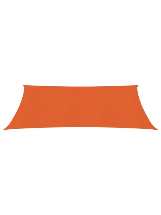 Stínící plachta 160 g/m² oranžová 2,5 x 4 m HDPE