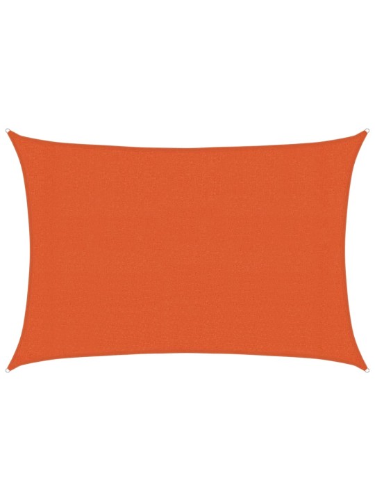 Stínicí plachta 160 g/m² oranžová 3 x 4 m hdpe