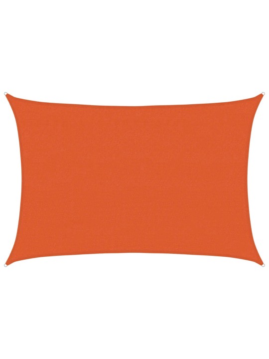 Stínicí plachta 160 g/m² oranžová 4 x 6 m hdpe