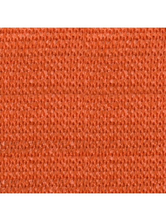 Stínící plachta 160 g/m² oranžová 3 x 3 x 3 m hdpe