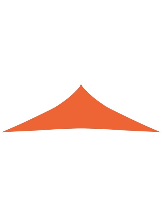 Stínící plachta 160 g/m² oranžová 4 x 4 x 4 m HDPE