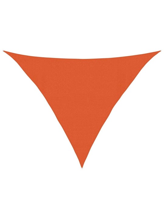 Stínicí plachta 160 g/m² oranžová 4 x 4 x 5,8 m hdpe