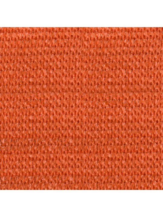 Stínicí plachta 160 g/m² oranžová 4 x 4 x 5,8 m hdpe