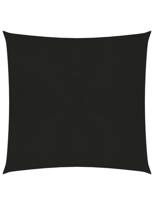 Stínící plachta 160 g/m² černá 2 x 2 m HDPE