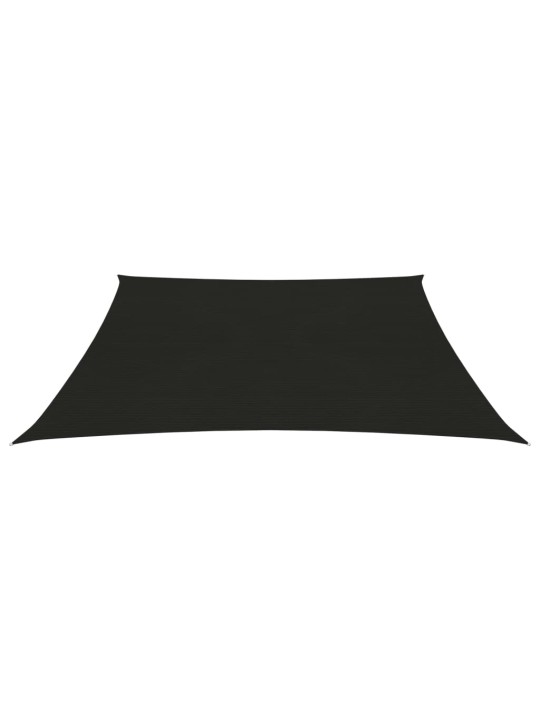 Stínící plachta 160 g/m² černá 2 x 2 m HDPE