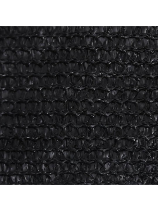 Stínící plachta 160 g/m² černá 2 x 2 m HDPE