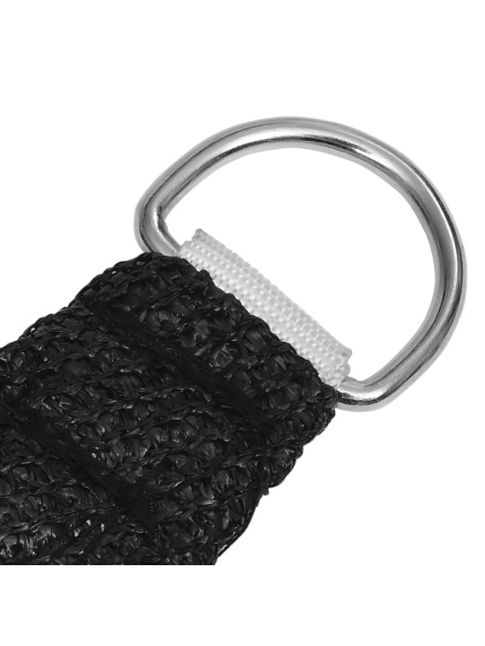 Stínící plachta 160 g/m² černá 2 x 2 m HDPE
