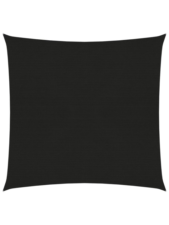 Stínící plachta 160 g/m² černá 3 x 3 m HDPE