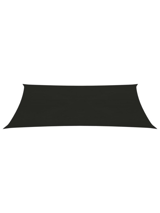 Stínící plachta 160 g/m² černá 2 x 4,5 m HDPE