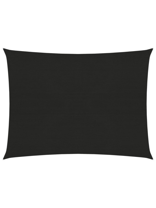 Stínící plachta 160 g/m² černá 3 x 4 m HDPE
